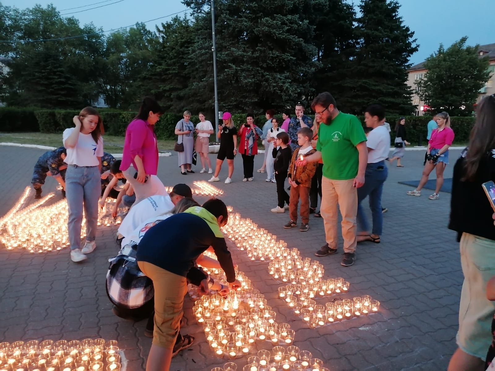 Огненная картина на 22 июня