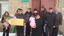 Первая новорожденная вязьмичка 2010 года WWW.MGORV.RU