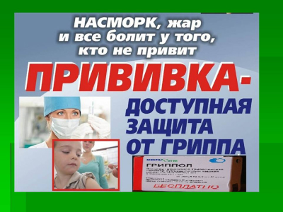 Профилактика гриппа и ОРВИ