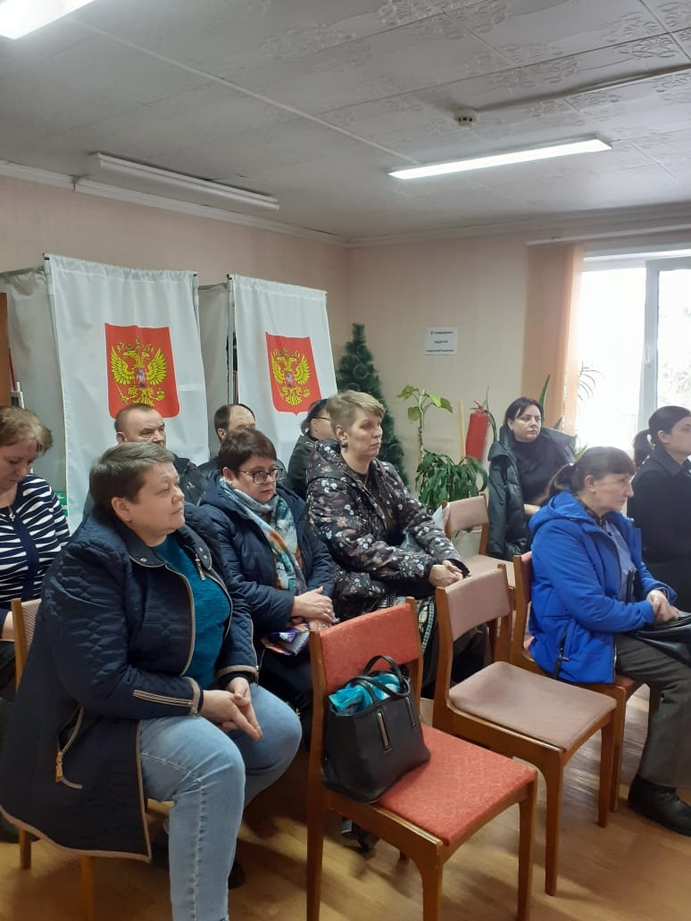 Встреча с избирателями Семлёвского сельского поселения