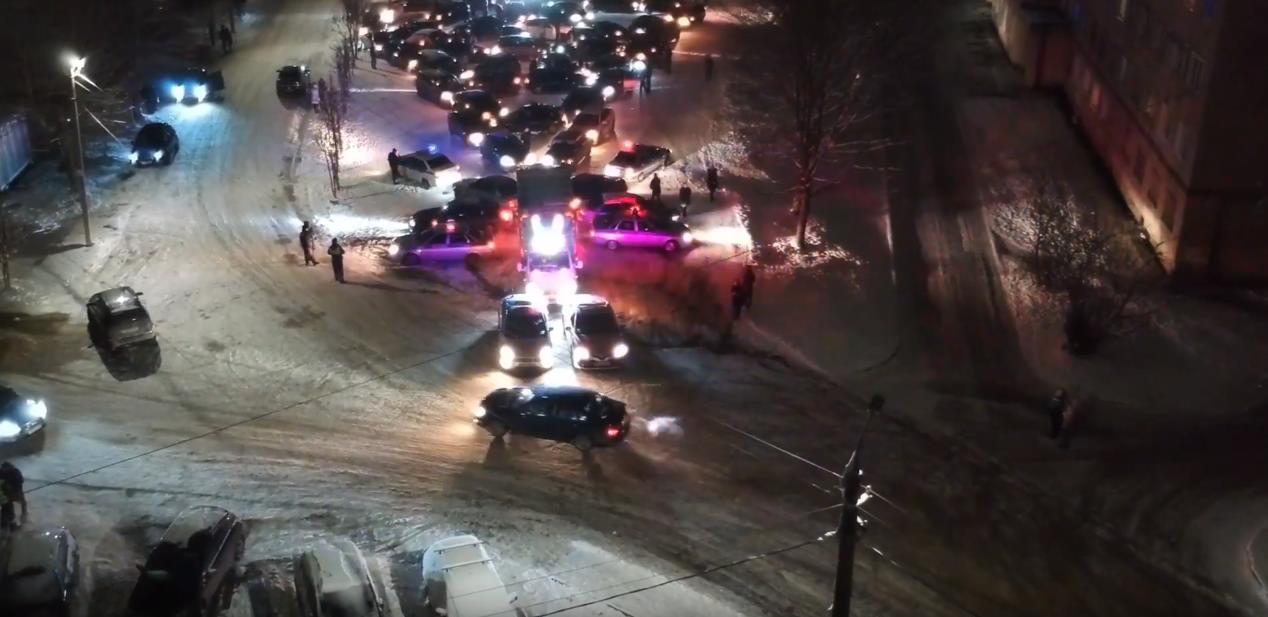 Новогодняя автоёлка. Вязьма